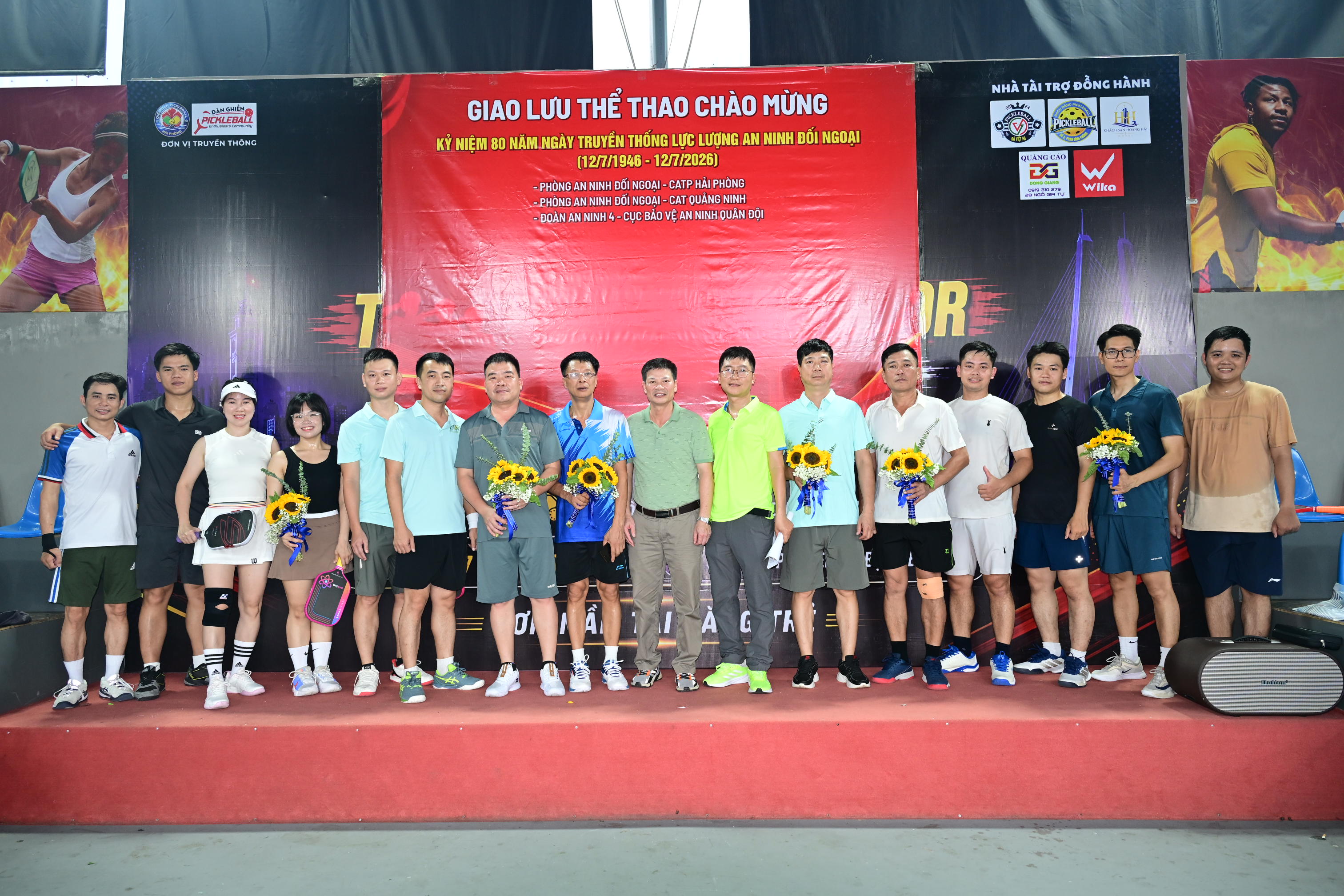 Phòng An ninh đối ngoại: Tổ chức Giải thể thao Pickle Ball chào mừng kỷ niệm 80 năm Ngày truyền thống lực lượng An ninh nhân dân, 80 năm Ngày truyền thống An ninh đối ngoại 